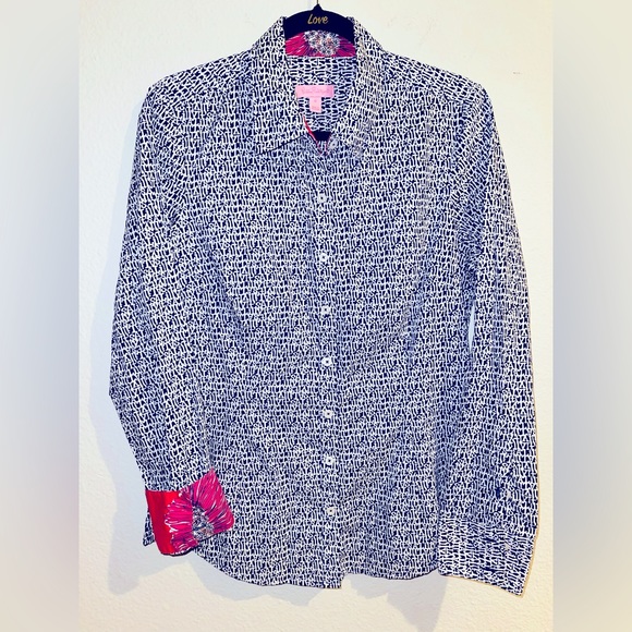 Lilly Pulitzer Button down blouse - Picture 2 of 8